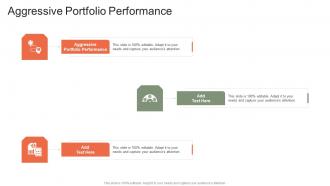 Aggressive Portfolio Performance In Powerpoint And Google Slides Cpb