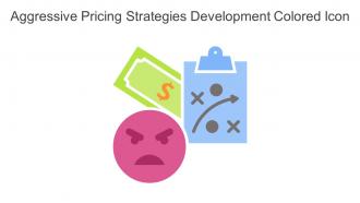 Aggressive Pricing Strategies Development Colored Icon In Powerpoint Pptx Png And Editable Eps Format