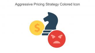 Aggressive Pricing Strategy Colored Icon In Powerpoint Pptx Png And Editable Eps Format