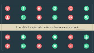 Agile Aided Software Development Playbook Ppt Template
