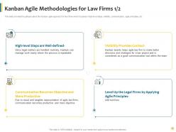 Agile approach to legal pitches and proposals it powerpoint presentation slides