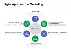 Agile approach to marketing ppt powerpoint presentation visual