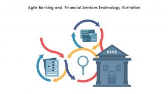 Agile Banking And Financial Services Technology Illustration