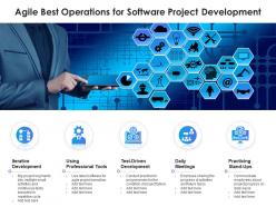 Agile best operations for software project development