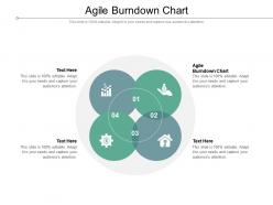 Agile burndown chart ppt powerpoint presentation styles objects cpb