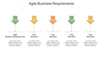 Agile Business Requirements Ppt Powerpoint Presentation Slides Format Cpb