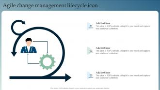 Agile Change Management Lifecycle Icon