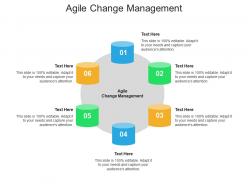 Agile change management ppt powerpoint presentation ideas example file cpb