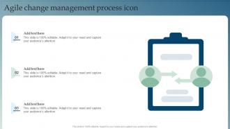 Agile Change Management Process Icon