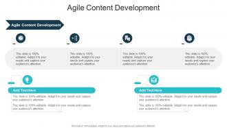 Agile Content Development In Powerpoint And Google Slides Cpb