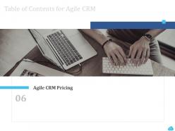 Agile crm it powerpoint presentation slides