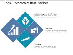 Agile development best practices ppt powerpoint presentation model ideas cpb