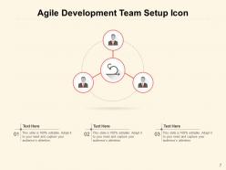 Agile development icon iteration process stopwatch planning project software