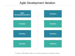 Agile development iteration ppt powerpoint presentation ideas cpb