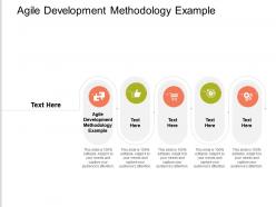 Agile development methodology example ppt powerpoint presentation summary example introduction cpb