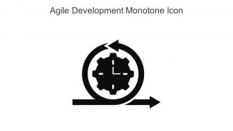 Agile Development Monotone Icon In Powerpoint Pptx Png And Editable Eps Format