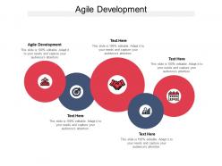 Agile development ppt powerpoint presentation infographic template samples cpb