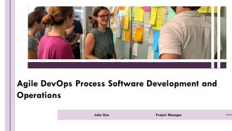 Agile Devops Process Software Development And Operations PPT Demonstration AT