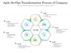 Agile devops transformation process of company