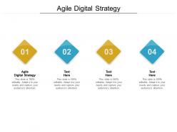 Agile digital strategy ppt powerpoint presentation pictures visuals cpb