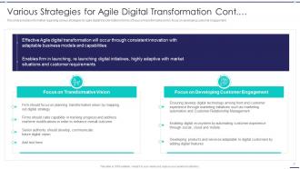 Agile Digitization For Product Development IT Powerpoint Presentation Slides