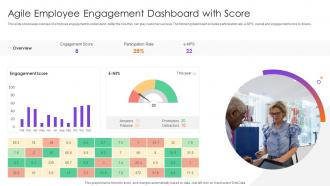 Agile Employee Engagement Dashboard With Score