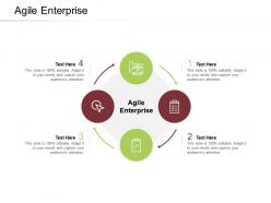 Agile enterprise ppt powerpoint presentation inspiration graphics template cpb