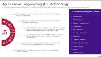 Agile extreme programming xp methodology agile methodology templates