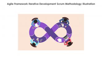 Agile Framework Iterative Development Scrum Methodology Illustration