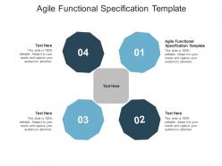 Agile functional specification template ppt powerpoint presentation icon slide cpb