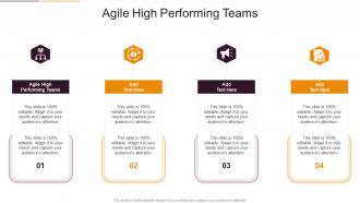 Agile High Performing Teams In Powerpoint And Google Slides Cpb