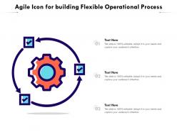 Agile Icon For Building Flexible Operational Process