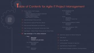 Agile it project management powerpoint presentation slides