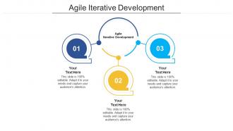 Agile iterative development ppt powerpoint presentation model layout ideas cpb
