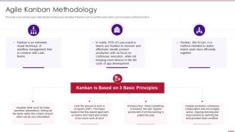 Agile kanban methodology agile methodology templates ppt slides elements