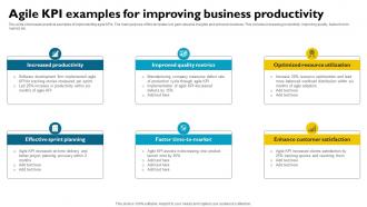 Agile KPI Examples For Improving Business Productivity