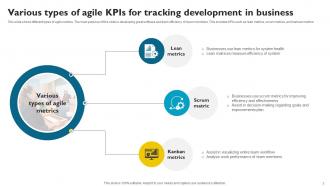 Agile KPI Powerpoint Ppt Template Bundles Pre-designed Content Ready