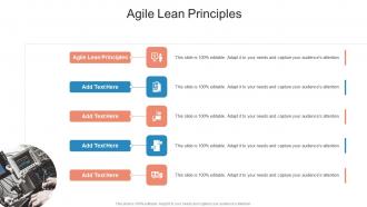 Agile Lean Principles In Powerpoint And Google Slides Cpb