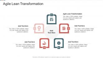 Agile Lean Transformation In Powerpoint And Google Slides Cpb