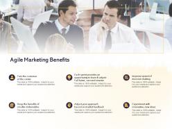 Agile marketing benefits ppt powerpoint presentation summary