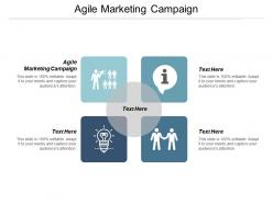 Agile marketing campaign ppt powerpoint presentation gallery themes cpb