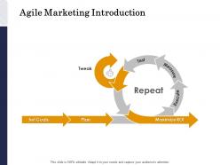Agile Marketing Introduction Plan Ppt Powerpoint Presentation Styles File