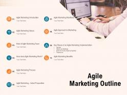 Agile marketing outline ppt powerpoint presentation styles