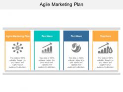 Agile marketing plan ppt powerpoint presentation file influencers cpb