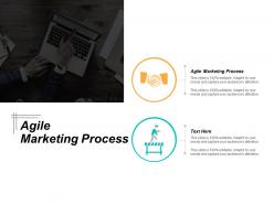 Agile marketing process ppt powerpoint presentation file deck cpb