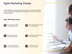 Agile marketing values ppt powerpoint presentation icon topics