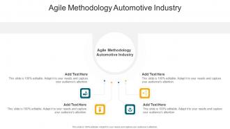 Agile Methodology Automotive Industry In Powerpoint And Google Slides Cpb