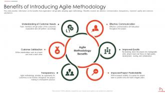 Agile Methodology For Data Migration Project It Benefits Of Introducing Agile Methodology