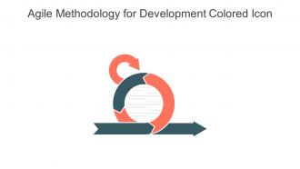 Agile Methodology For Development Colored Icon In Powerpoint Pptx Png And Editable Eps Format