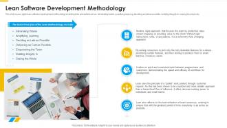 Agile methodology lean software development methodology ppt structure